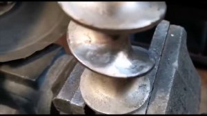 Восстановление чугунного шнека проф. мясорубки