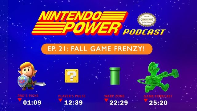 Fall Game Frenzy: Luigi’s Mansion 3 & More! | Nintendo Power Podcast смотреть онлайн