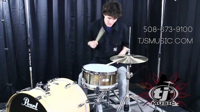 TJ's Music Demos: Pearl 30th Anniversary Free-Floating Snare Drum w/ Carrying Bag смотреть онлайн