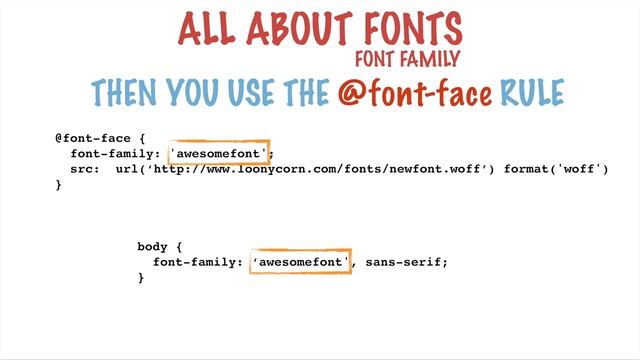Fonts Html Set Fonts in html css very easy смотреть онлайн