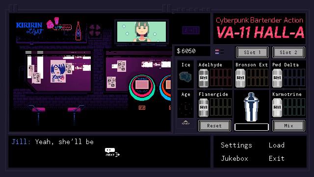 VA-11 Hall-A Number 2 : WARNING! MOAR adult themes смотреть онлайн
