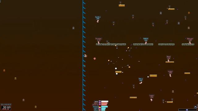 типичный бой в worms bow and arrows (bna) в двух словах: смотреть онлайн