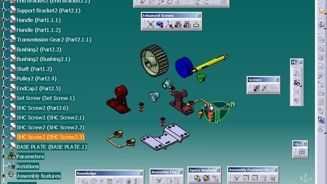 CATIA V5 - How to create an Exploded View смотреть онлайн