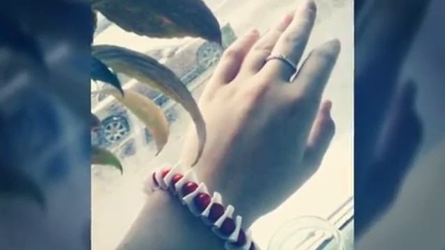 Мой новый самодельный браслет :3 смотреть онлайн