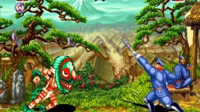 Arcade Longplay World Heroes Perfect смотреть онлайн