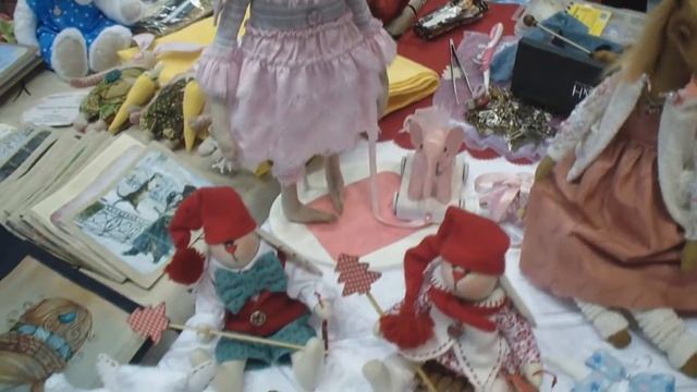 Тильды. XIII ярмарка "Золотые руки". Тольятти. смотреть онлайн