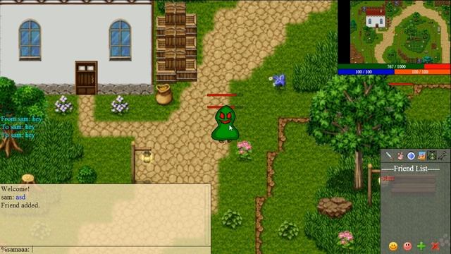 HTML5 MMORPG: Chat System: Offline PM, Nickname + Stats Summary + Aspect Ratio смотреть онлайн