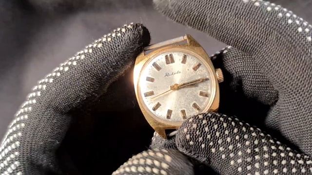 Часы мужские СССР РАКЕТА RAKETA позолоченные Au10. На уверенном ходу. Экспортный вариант смотреть онлайн