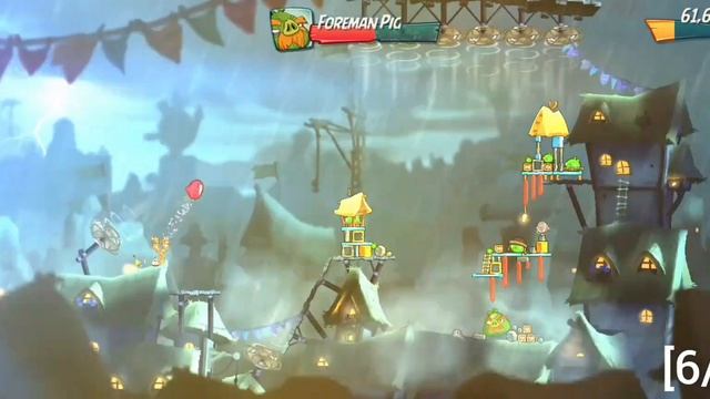Angry Birds 2 level 1553 [Alternative solutions] смотреть онлайн
