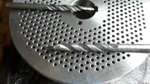 Как сделать матрицу для гранулятора. Часть №3