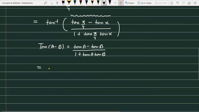 ||Find the simplest form 'tan^-1(cosx-sinx/cosx+sinx)' || 'tan^-1(cosx-sinx/cosx+sinx)' смотреть онлайн