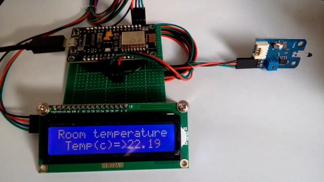 temperature probe with nodemcu v3 смотреть онлайн