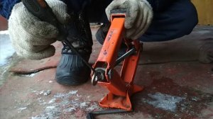 Восстановление винтового домкрата.