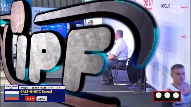 IPF Worlds-2018, 74kg, Jaroslaw Olech - Sergey Gaishinets- Kjell Egil Bakkelund смотреть онлайн