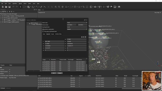 Agisoft METASHAPE - Non correggere la DISTORSIONE ottica di un dataset di immagini смотреть онлайн