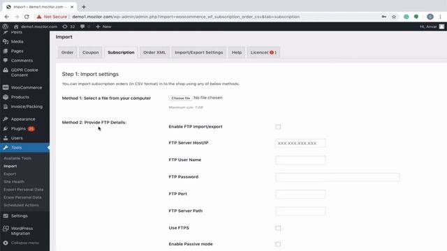 How to import and export Subscription Orders in WooCommerce (CSV) - WordPress Plugin смотреть онлайн