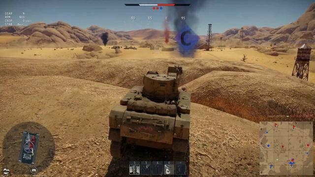 Шикарный бой \ 10:0 \ Секретные места \ Нагибаем \ Синай \ РБ - War Thunder смотреть онлайн