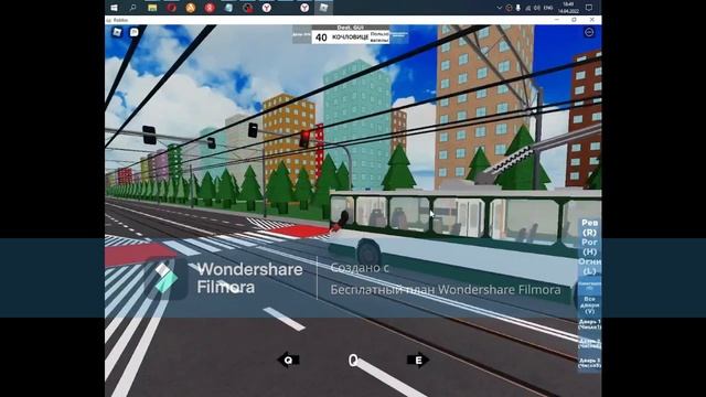 40 Маршрут Троллейбус в Роблокс Nid's Buses & Trams смотреть онлайн