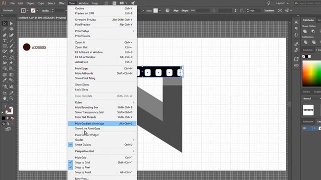 Design Negative Space Photography Logo in Adobe Illustrator смотреть онлайн