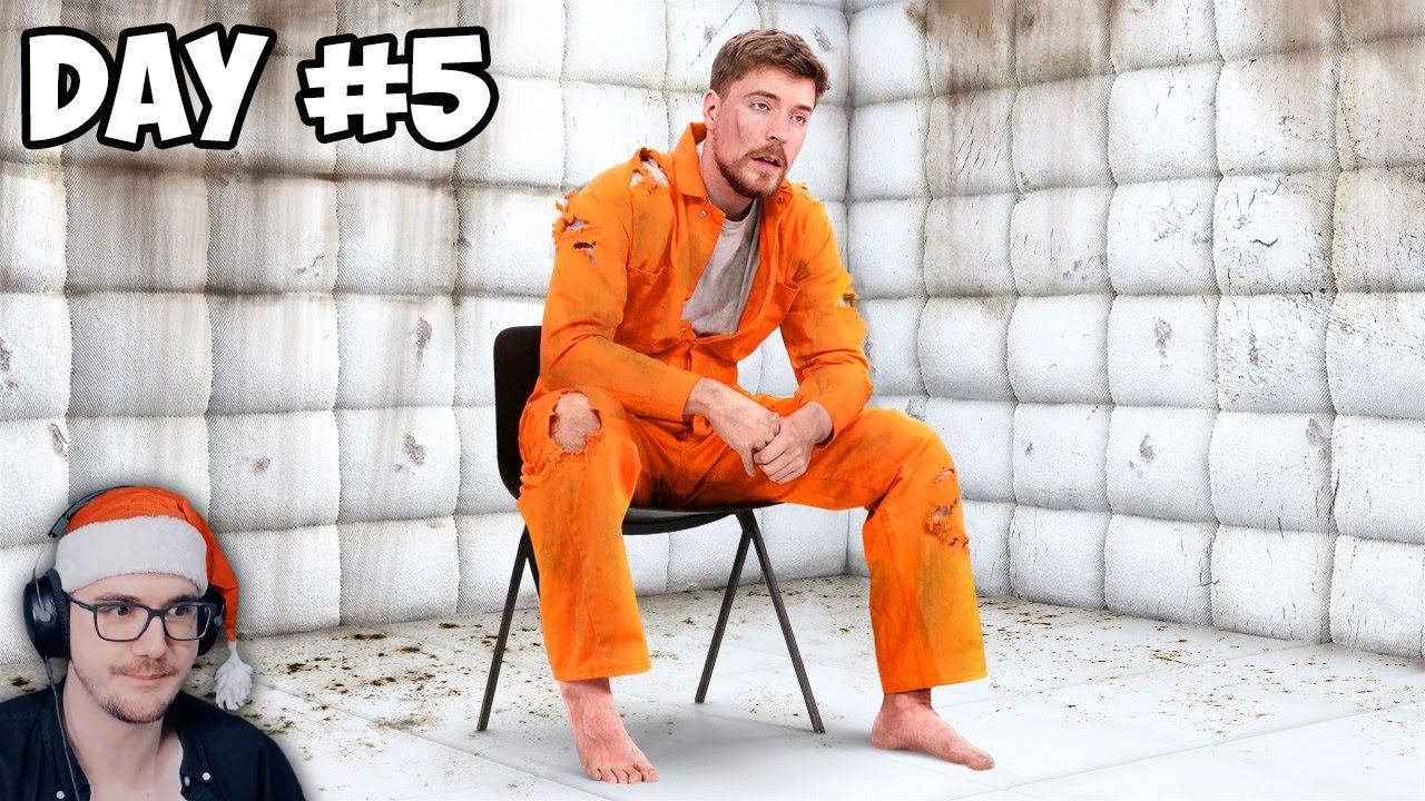 Я Провел 7 Дней в Одиночной Камере ► Мр Бист (MrBeast) | Реакция смотреть онлайн