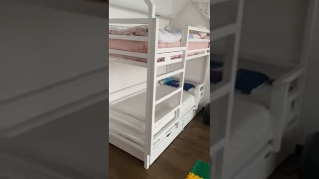 Видео отзыв о 2 х этажной кроватке домик смотреть онлайн