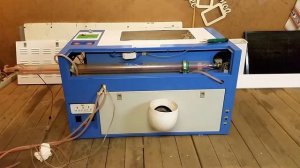 Замена лазерной трубки CO2 часть 1