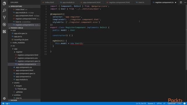 Web Development with Angular and PHP: Creating Register Page| packtpub.com смотреть онлайн