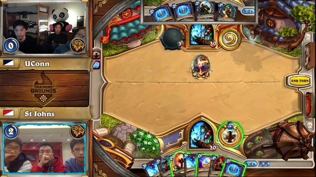 University of Connecticut vs St. John's University - Tespa Training Grounds: Hearthstone Week 5 смотреть онлайн