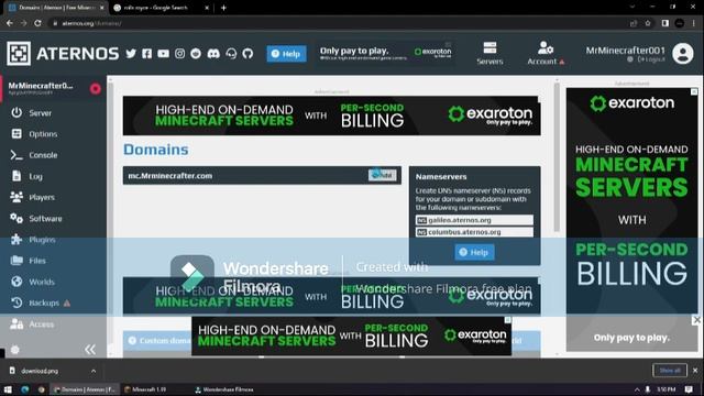How to create a free minecraft server in aternos |Minecraft Java edition |Mr Minecrafter смотреть онлайн