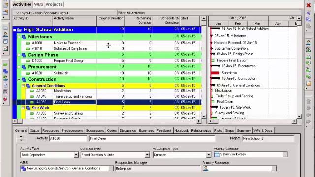Adding Activities In Primavera P6 смотреть онлайн
