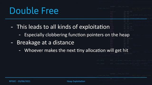 Heap Exploitation смотреть онлайн