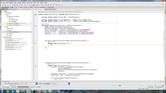Android JSON Retrofit Example [Posting JSON to Web] смотреть онлайн