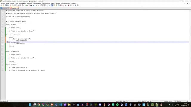 Programando con RenPy Parte 1 смотреть онлайн
