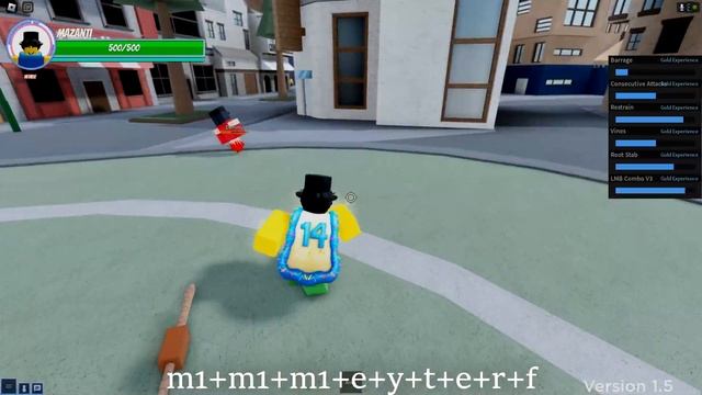 [AUT] Gold Experience Combo 148+ (+190) combo | Roblox смотреть онлайн