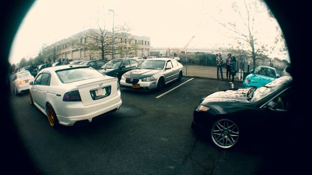 LTI Auto show Lowered cars leaving смотреть онлайн