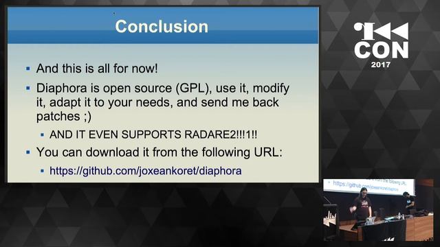 r2con2017 - Diaphora with radare2 by matalaz and pancake смотреть онлайн