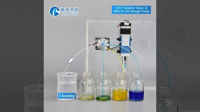 SV-01 Multiport Selector Valve for MicroFluidic System смотреть онлайн