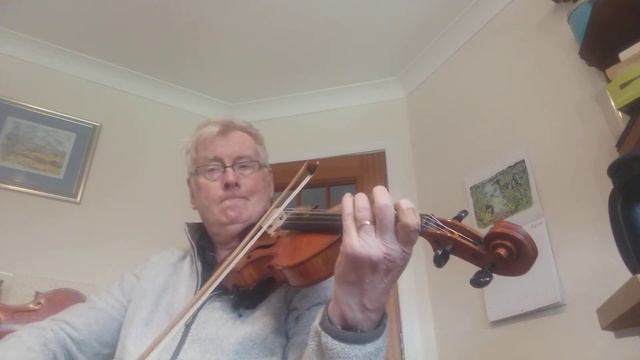 J.S. Bach: Allemande from 6th. 'cello suite (on viola) смотреть онлайн