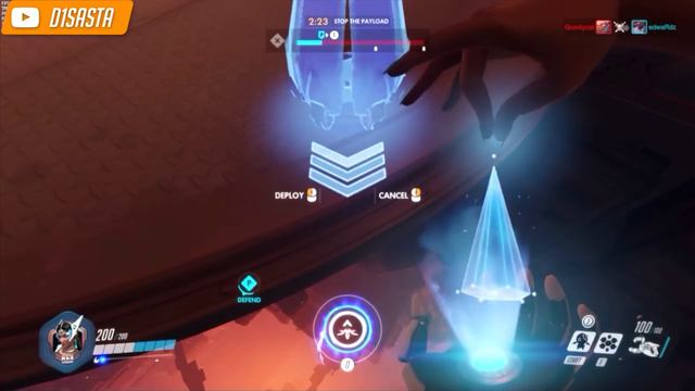 Funny Plays #13 - Reinhardt Knocked in Orbit! | Overwatch смотреть онлайн