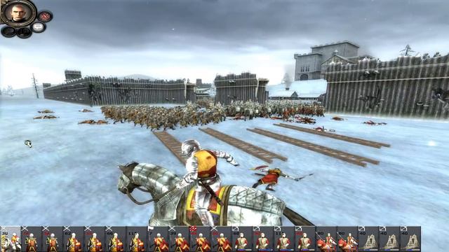 TOTAL WAR LIKE YOU'VE NEVER SEEN BEFORE - Medieval 2 Total War Battle Immersion Mod смотреть онлайн