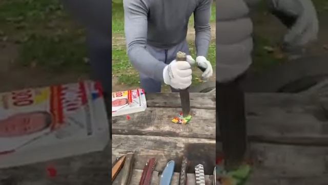 ДИКИЙ ТЕСТИЩЕ НОЖА ‼️?? смотреть онлайн