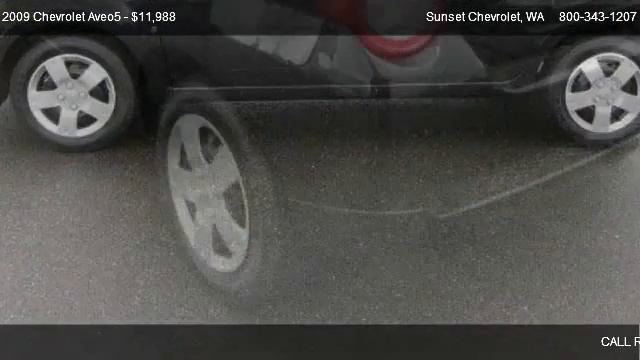 2009 Chevrolet Aveo5 LS - for sale in SUMNER, WA 98390 смотреть онлайн