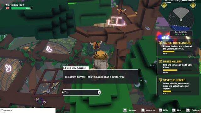 Save The NFBees - All Quests QUICK | The Sandbox Game - Carrefour | Gameplay Walkthrough смотреть онлайн