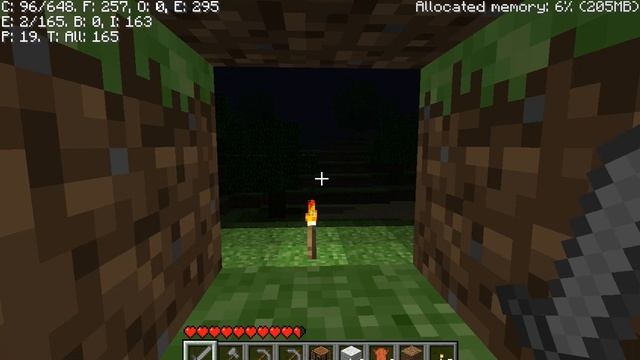 Слежу за херобрином целый ЧАС, концовка хороша. Minecraft. смотреть онлайн