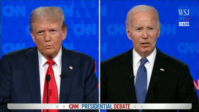 Full Debate: Biden And Trump In The First 2024 Presidential Debate