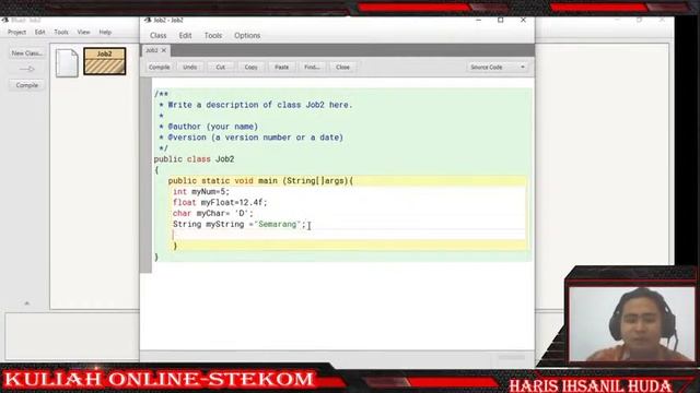 PBO-jenis tipe data di Java Kuliah Online Progdi Komputerisasi akuntansi Universitas STEKOM смотреть онлайн