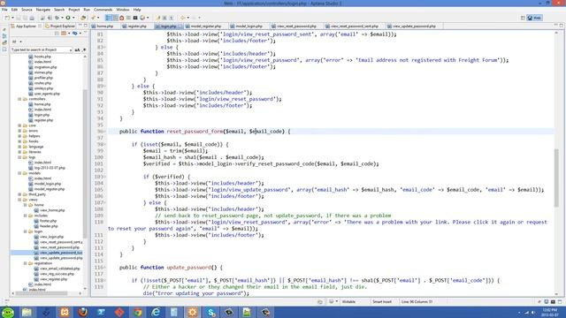 CodeIgniter Project Tutorial 8 - Password Retrieval System смотреть онлайн