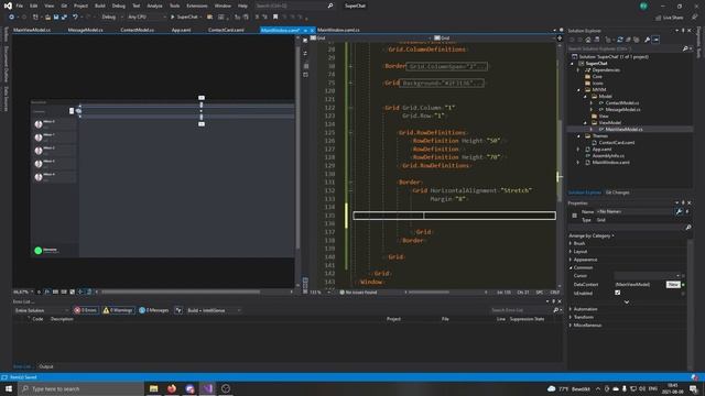 WPF C# Professional Modern Chat App UI Tutorial смотреть онлайн