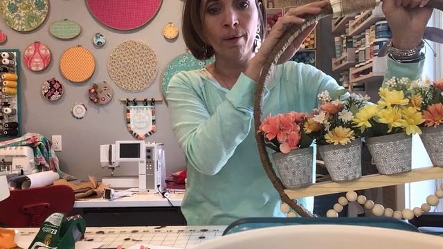 Craft Club LIVE - Spring Pot Wreath смотреть онлайн
