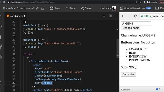 14. useRef | access DOM in React | In Tamil смотреть онлайн